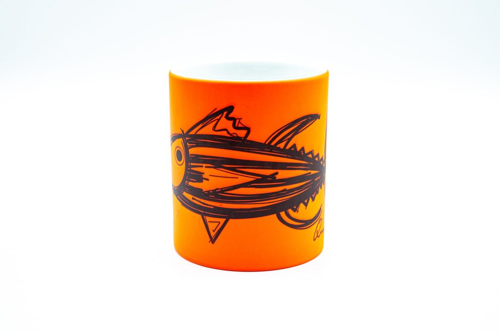 Taza Flúor Naranja