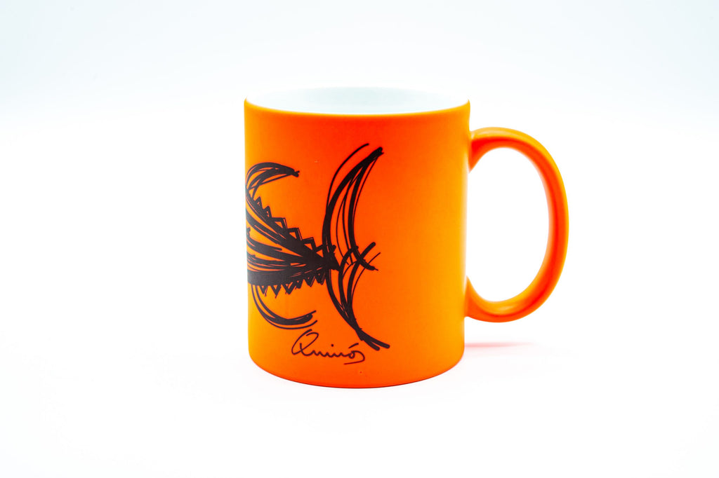 Taza Flúor Naranja