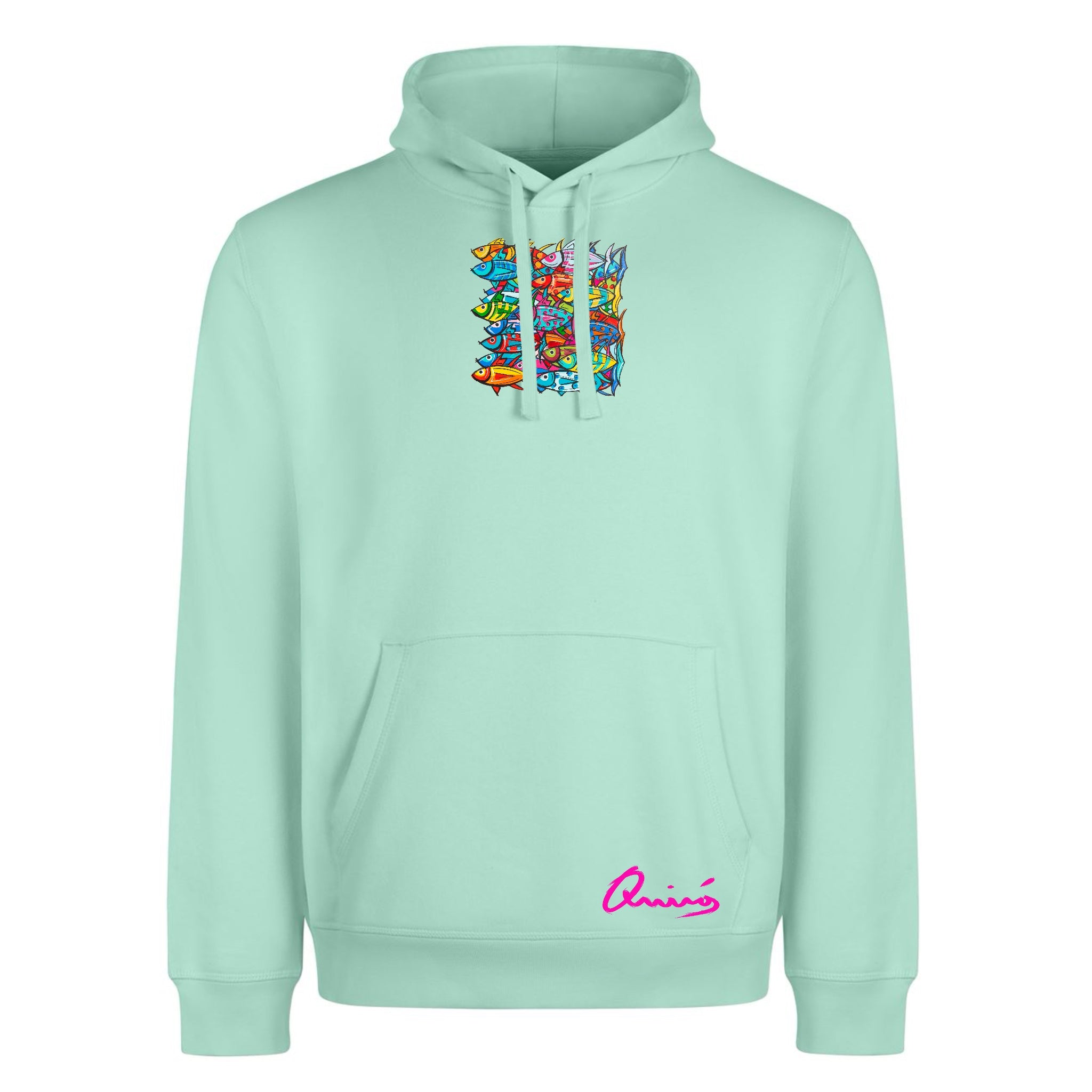 Sudadera verde mar ATUNES DE COLORES
