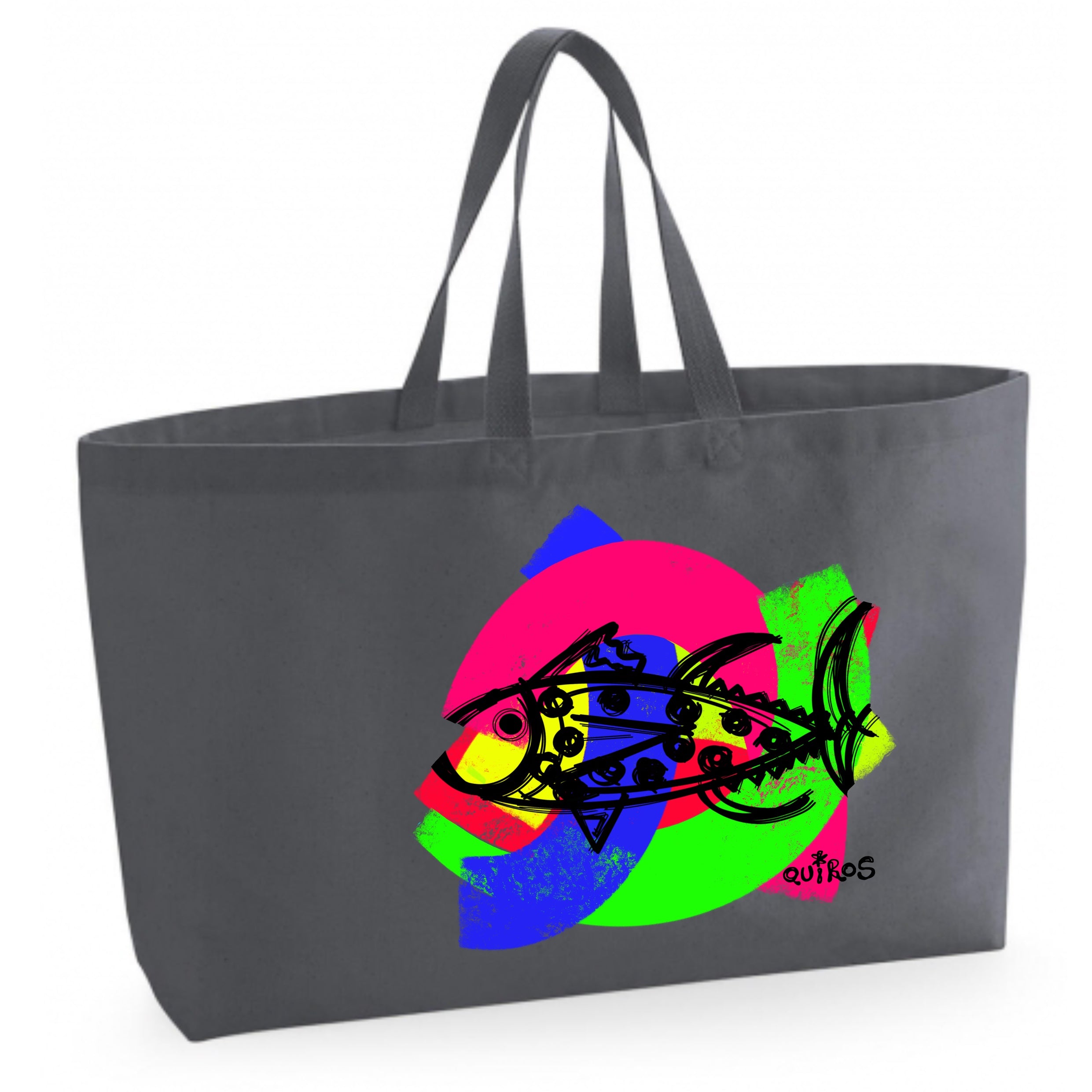 bolso gris 2025 delantera