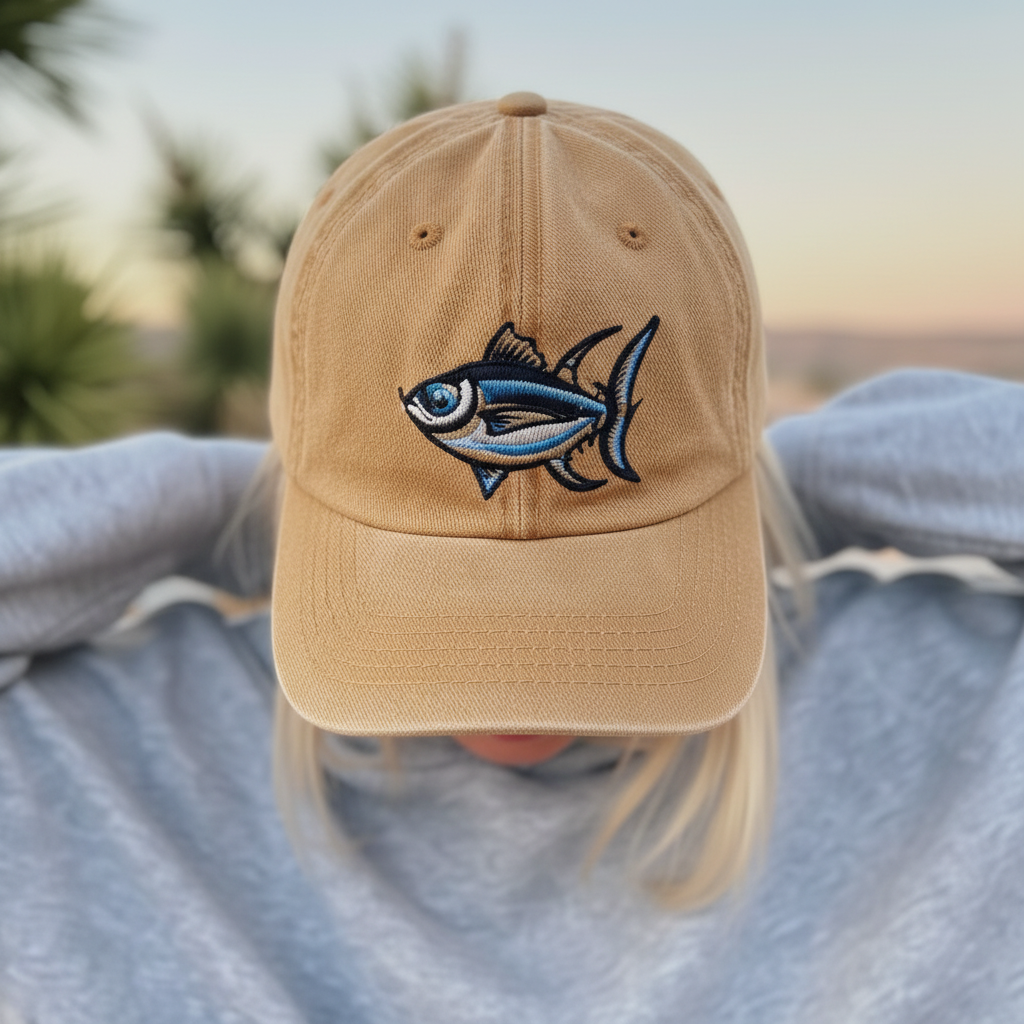 Gorra vintage mostaza