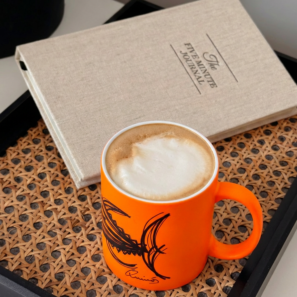 Taza Flúor Naranja Atunes
