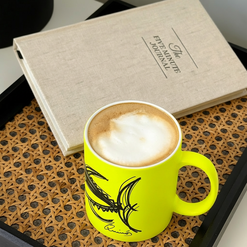 Taza Flúor Amarilla Atunes